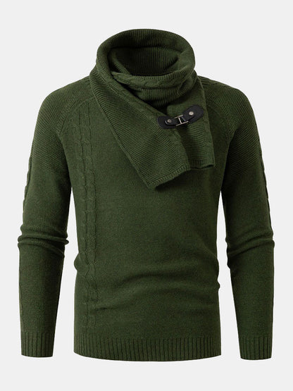 Archibald | Penrose Detachable Scarf Neck Jumper