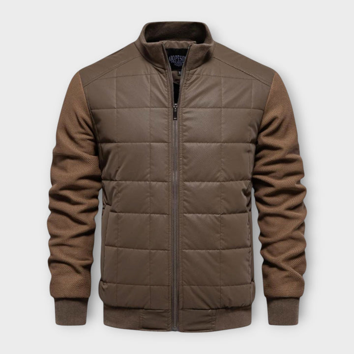 Miguel | Men's Quilted Bomber Jacket