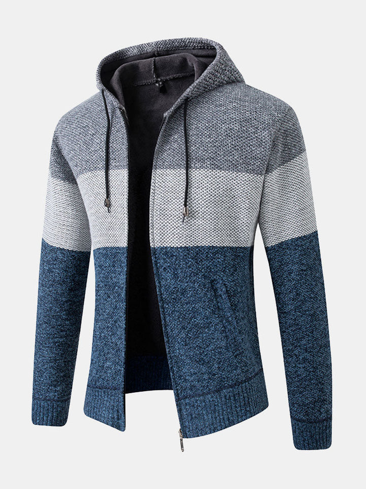 Stanley | Color Block Hooded Jumper