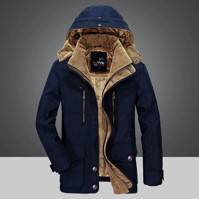 Leo | Men's Insulated Warm Winter Hooded Jacket