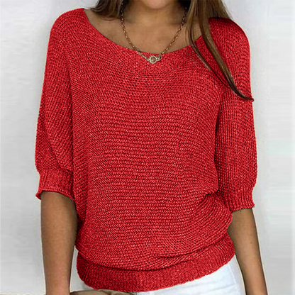 Tina |  Women's Lightweight Knit Sweater