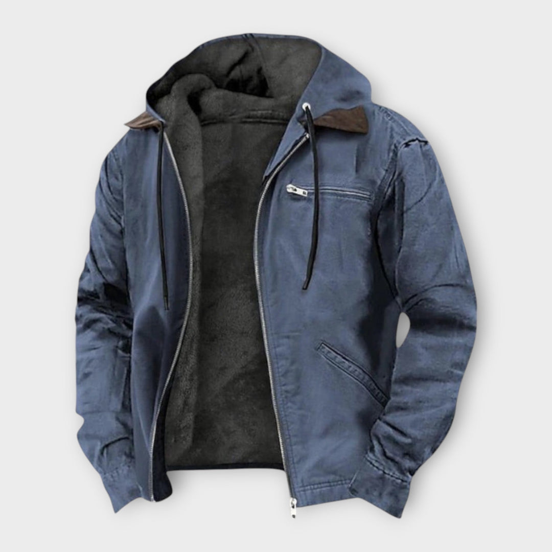 Kieran | Men’s Hooded Warm Utility Jacket