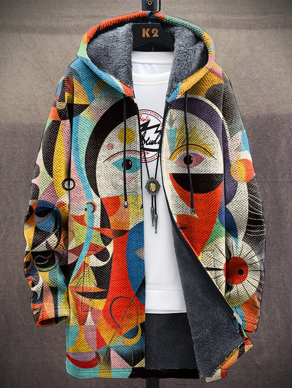 Orion | Abstract Hooded Jacket