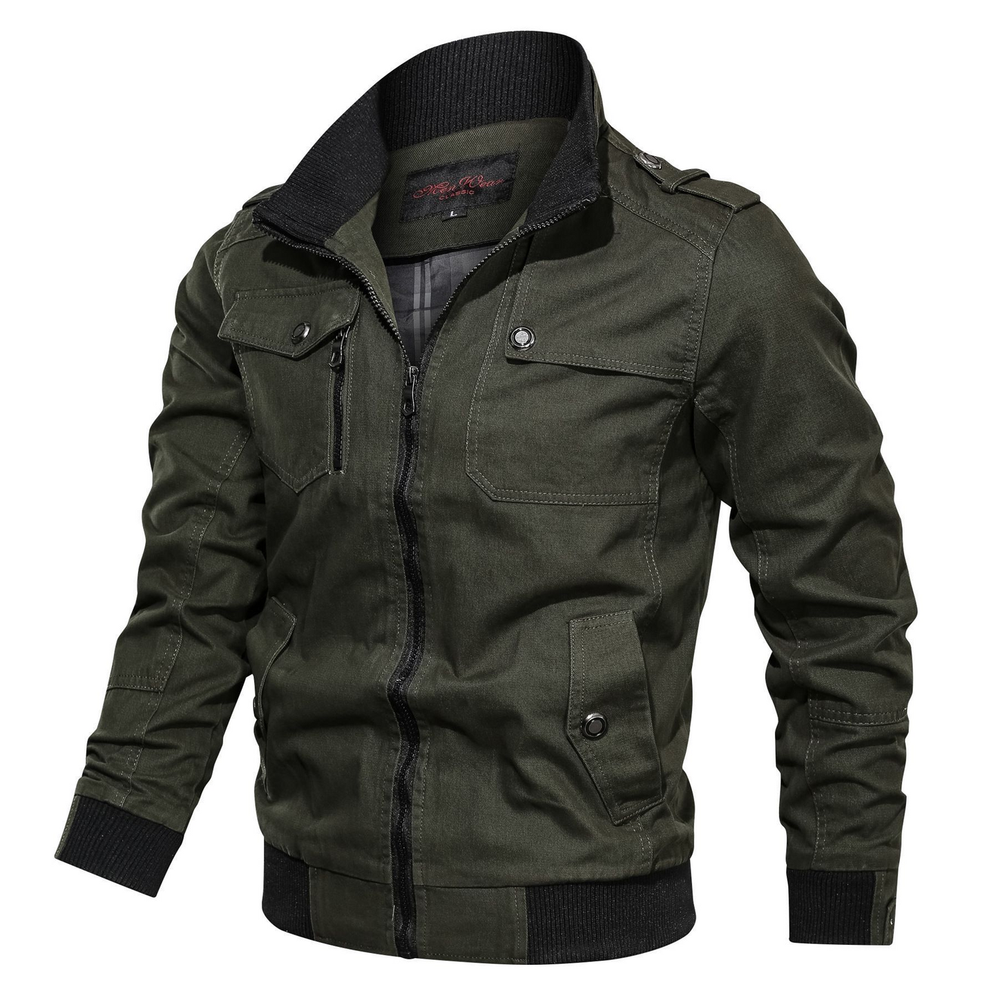 Jevan | Men's Casual Zip-Up Tactical Jacket