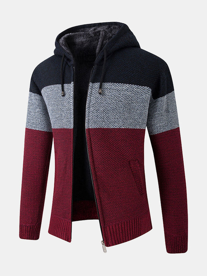 Stanley | Color Block Hooded Jumper