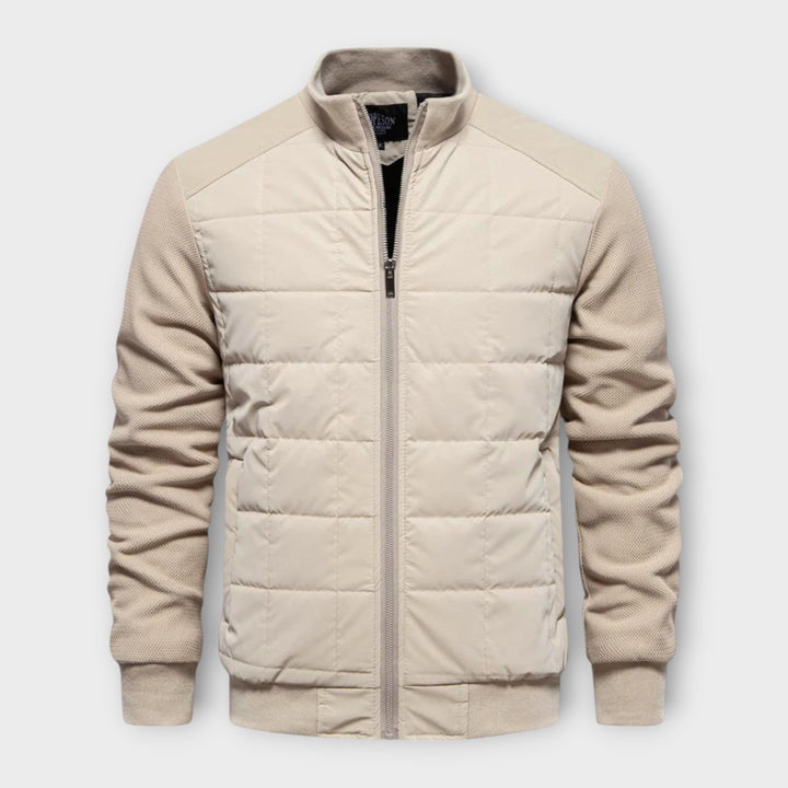 Miguel | Men's Quilted Bomber Jacket