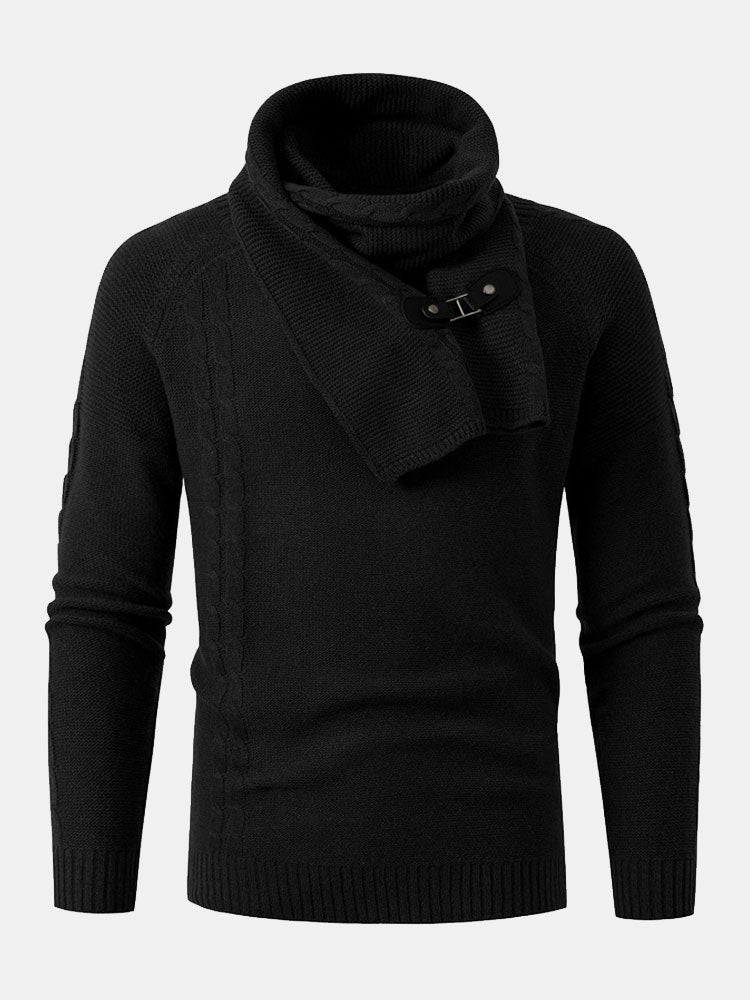 Archibald | Penrose Detachable Scarf Neck Jumper