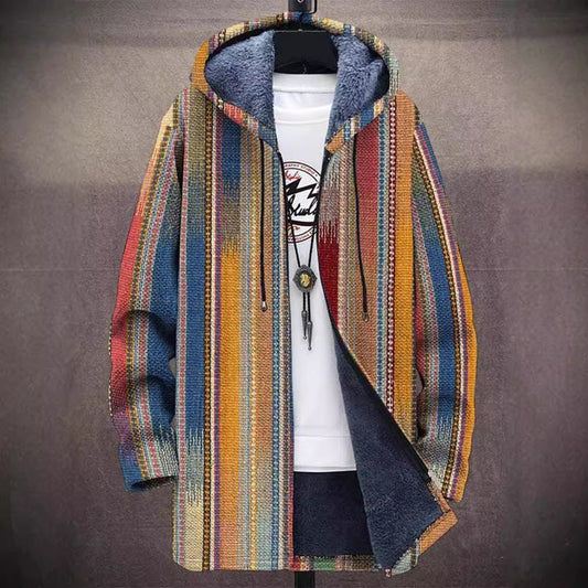 Elbert | Stylish Vibrant Striped Hoodie