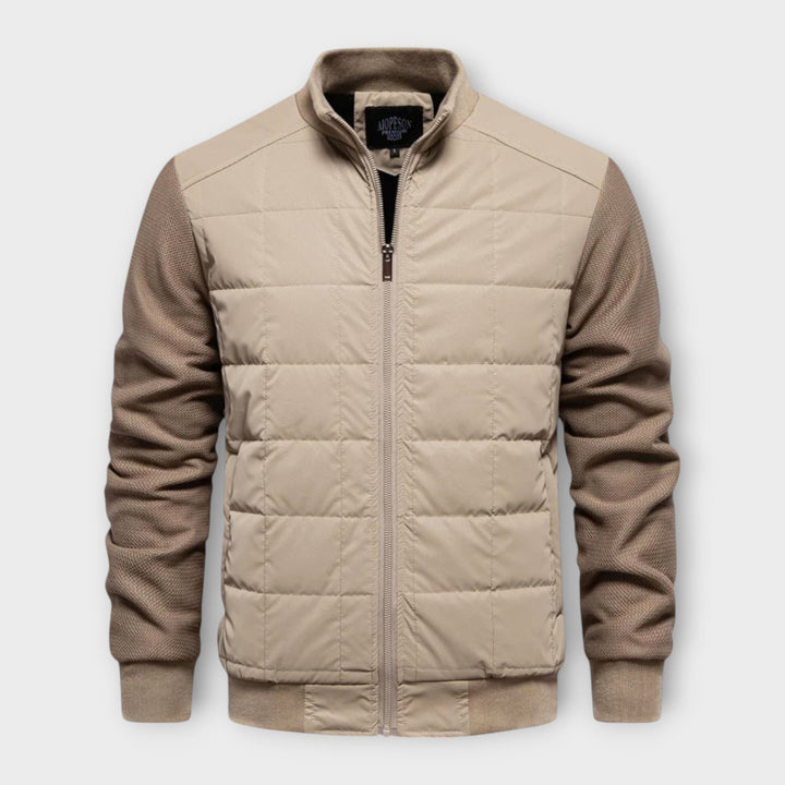 Miguel | Men's Quilted Bomber Jacket