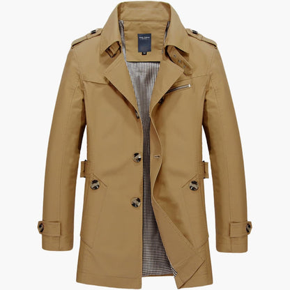 Maurice | Men's Classic Double-Breasted Trench Coat