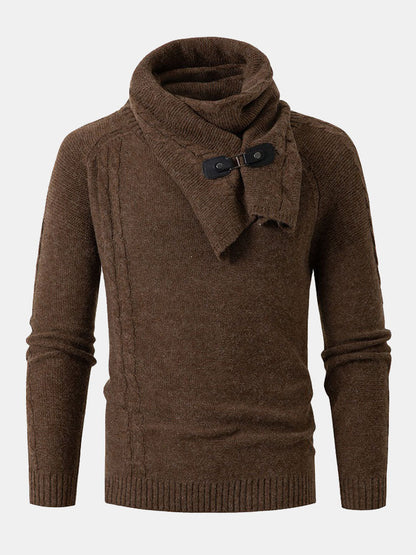 Archibald | Penrose Detachable Scarf Neck Jumper