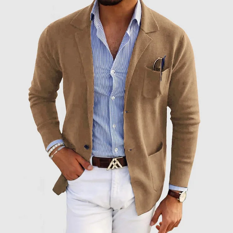 Rhys | Luxury blazer with single-row buttons