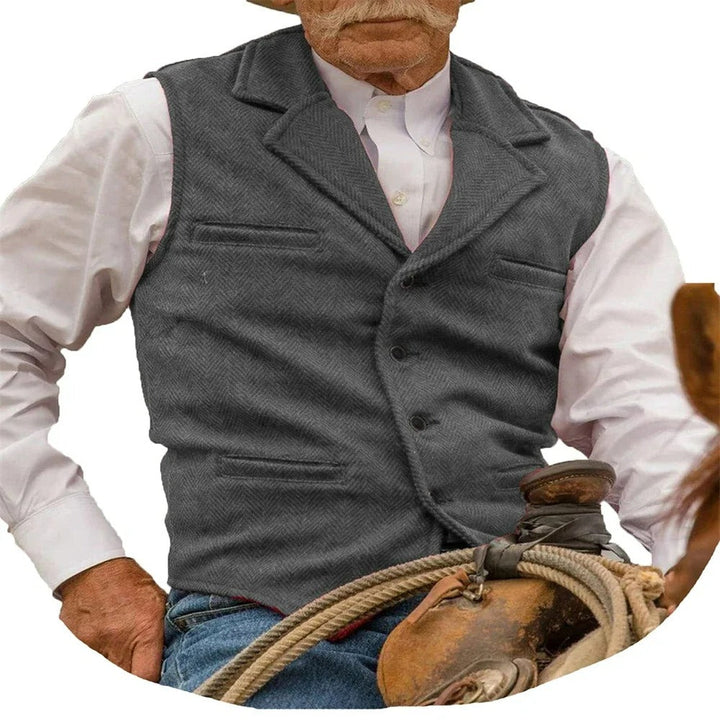 Neil | Men's Classic Western Vest