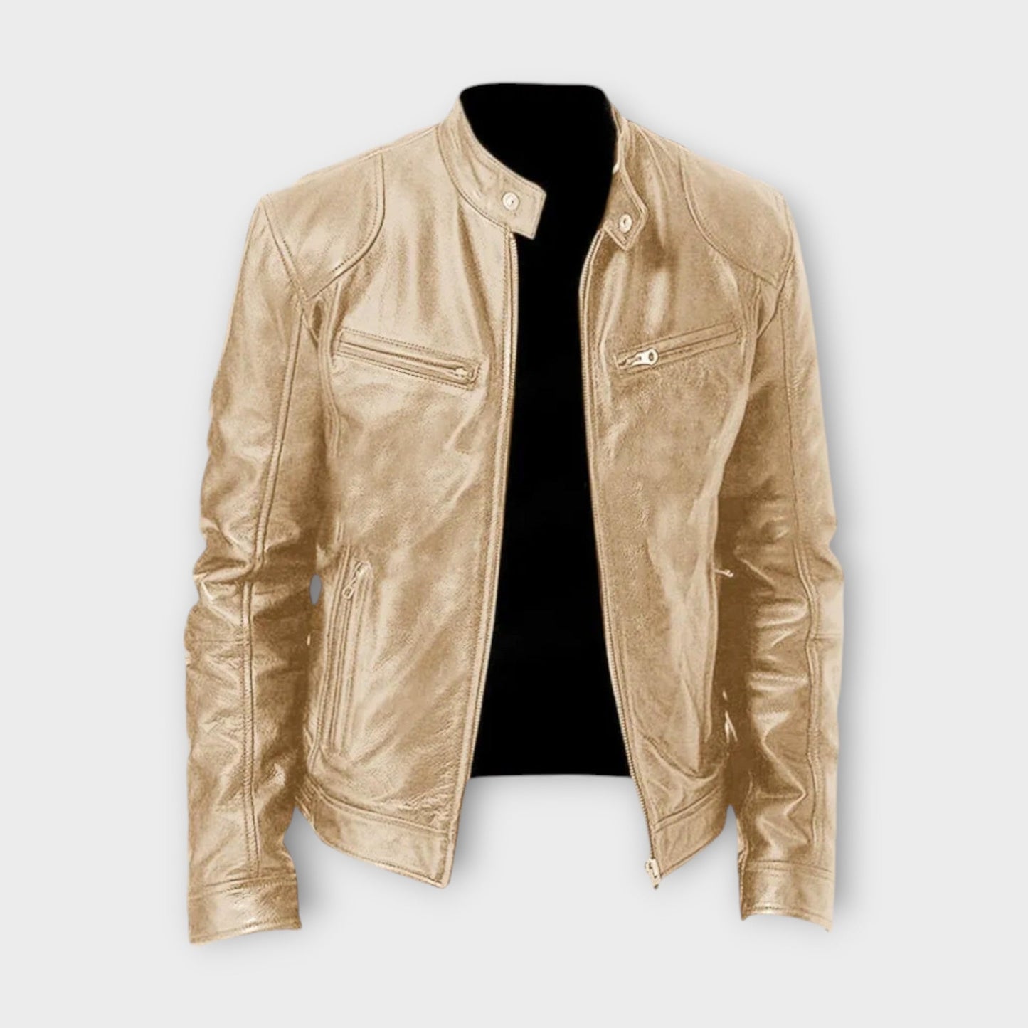 Albert | Men’s Classic Leather Moto Jacket