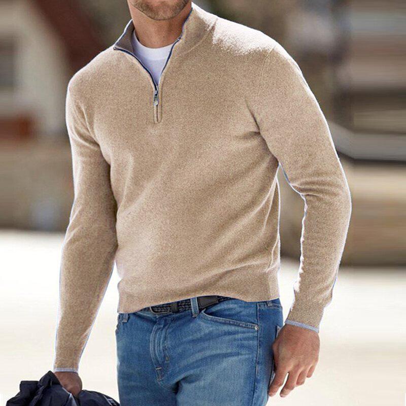 Oliver | Luxe Men's Half-Zip Jumper