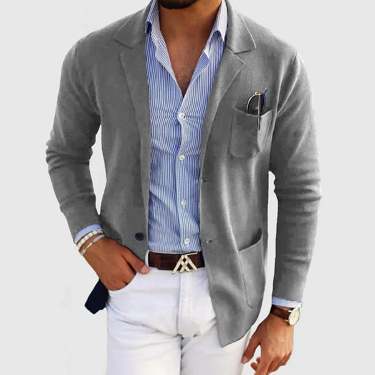 Rhys | Luxury blazer with single-row buttons