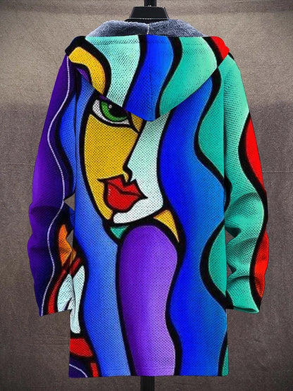 Carl | Bold Artistic Hooded Jacket