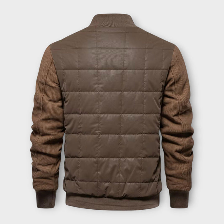 Miguel | Men's Quilted Bomber Jacket