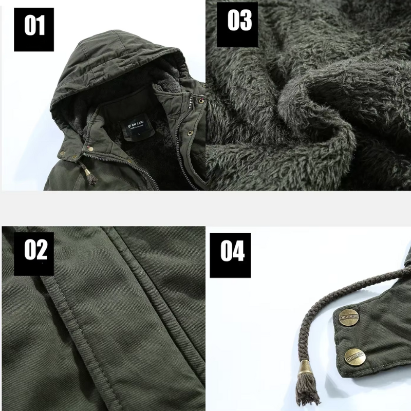 Regero | Men's Winter Tactical Hooded Jacket