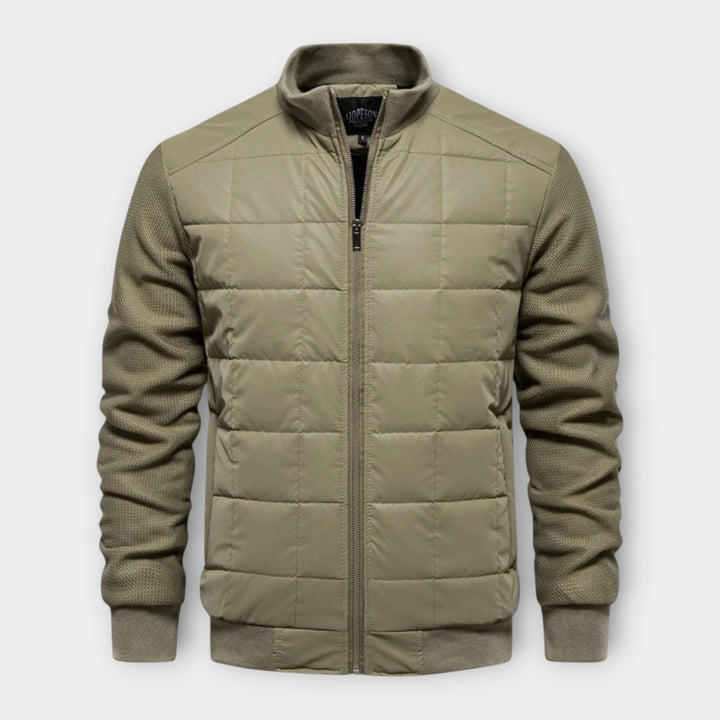 Miguel | Men's Quilted Bomber Jacket