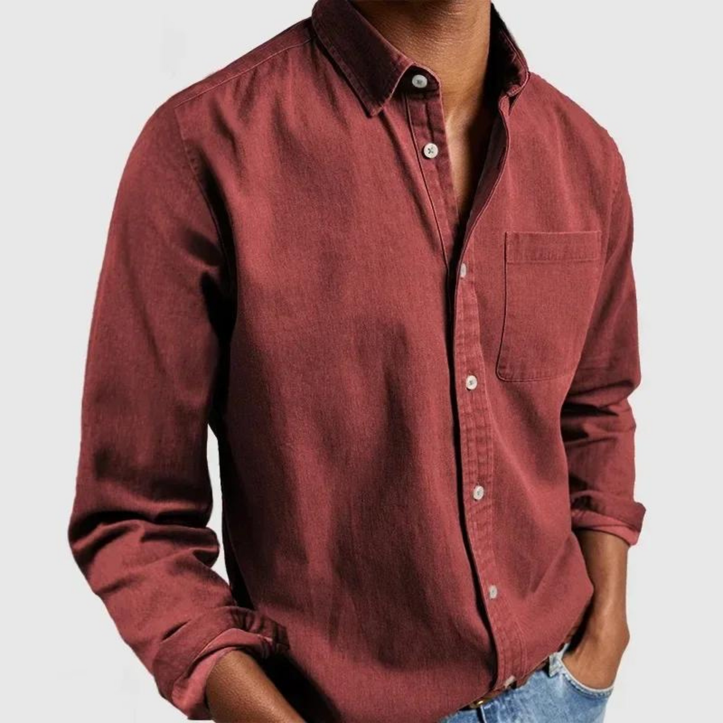 Alvin | Men's Classic Button-Up Shirt