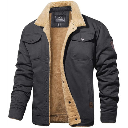 Evino | Men's Warm Rugged Winter Lined Jacket