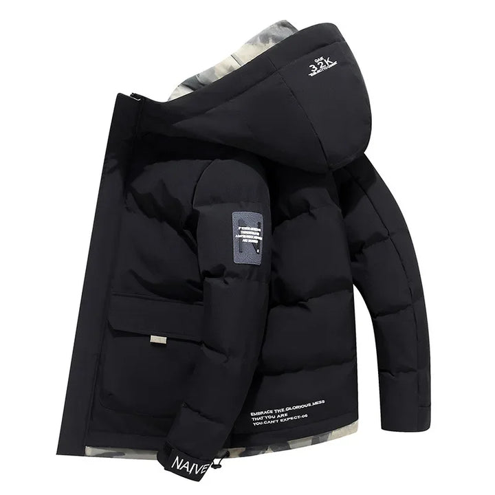 Andray | Men's Warm Hooded Winter Puffer Jacket