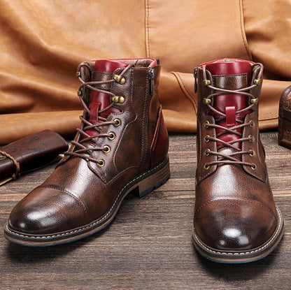 Callan | Handcrafted Premium Leather Oxford Boots