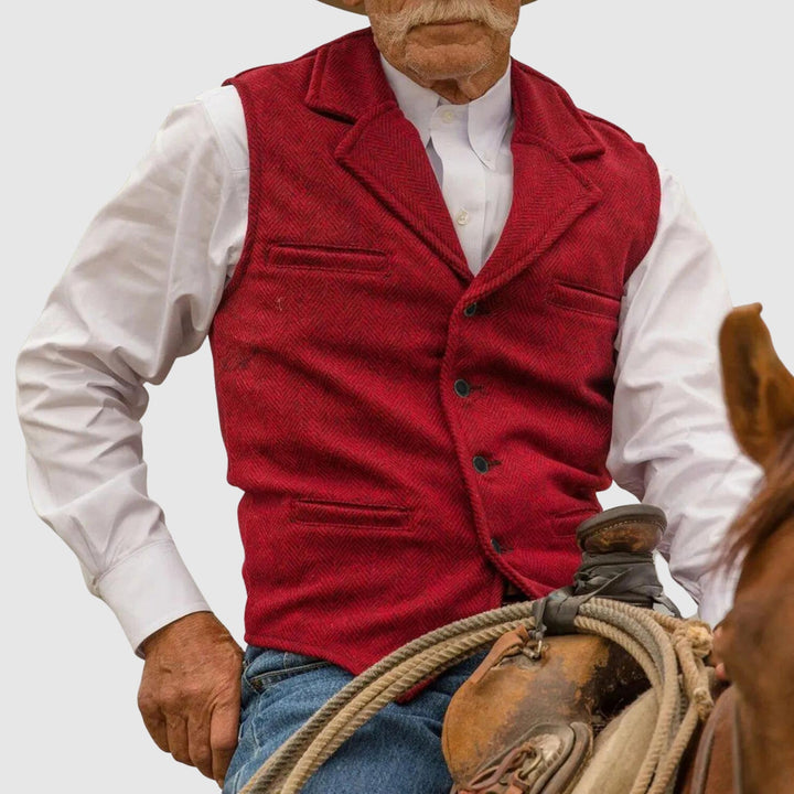 Neil | Men's Classic Western Vest