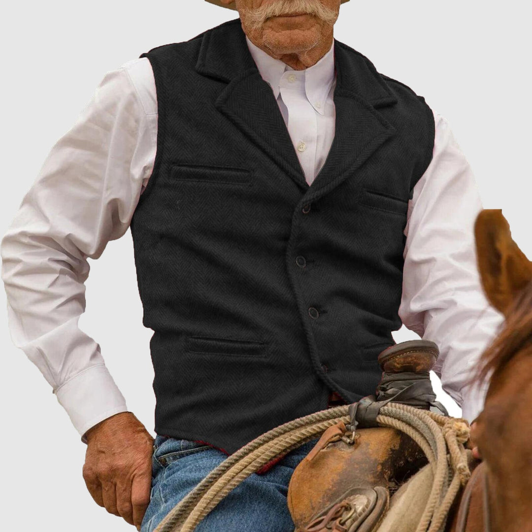 Neil | Men's Classic Western Vest