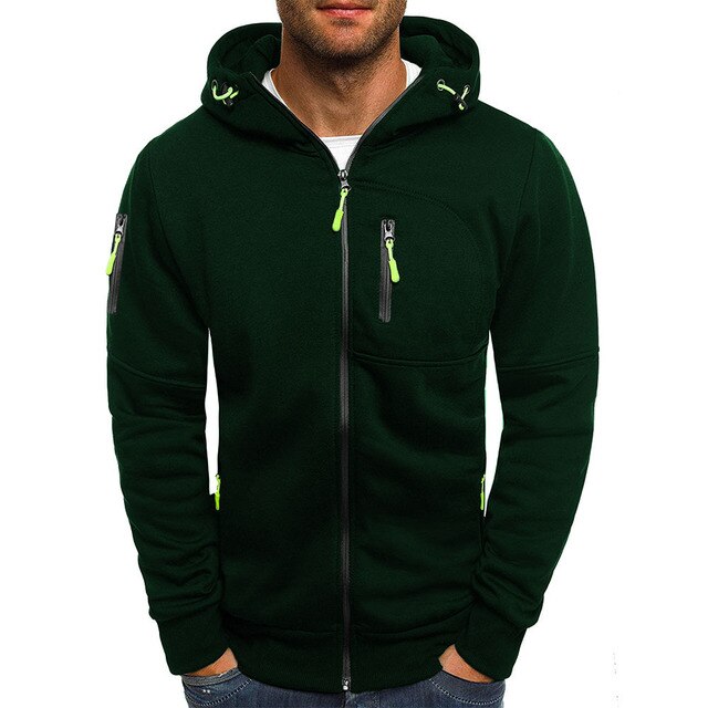 Michael | Men's Casual Zip-Up Hoodie Jacket