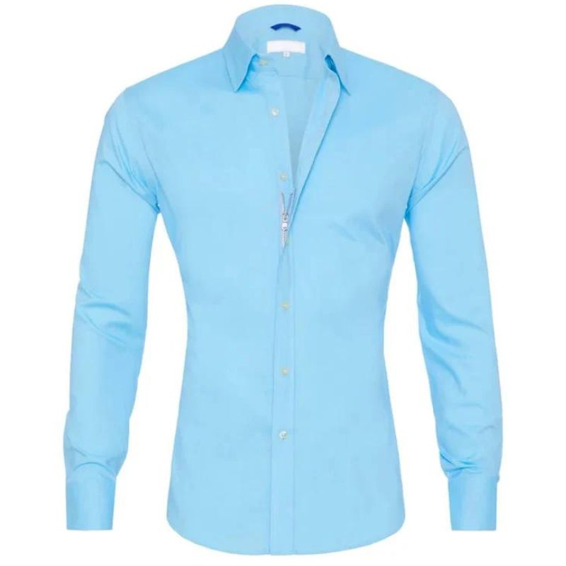 Oxford | stretch zip fit shirt