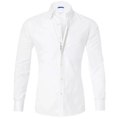 Oxford | stretch zip fit shirt