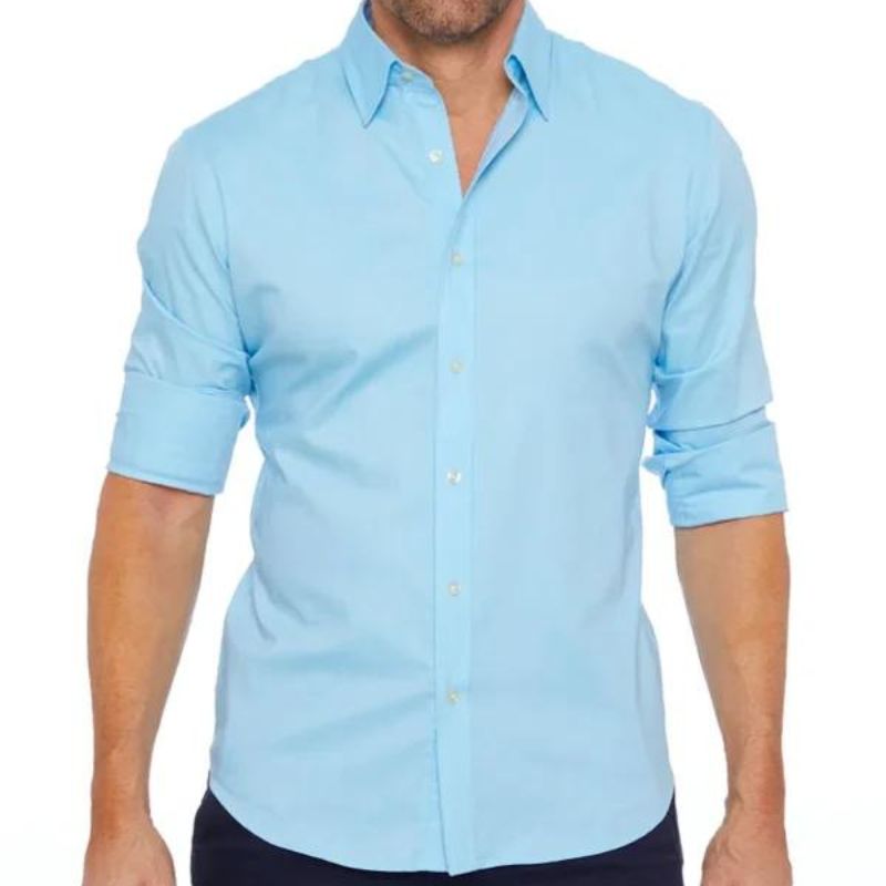 Oxford | stretch zip fit shirt