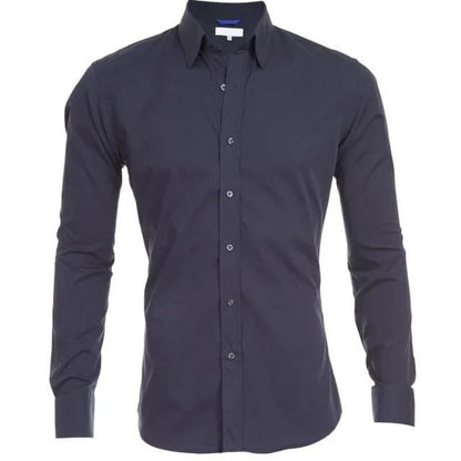 Oxford | stretch zip fit shirt