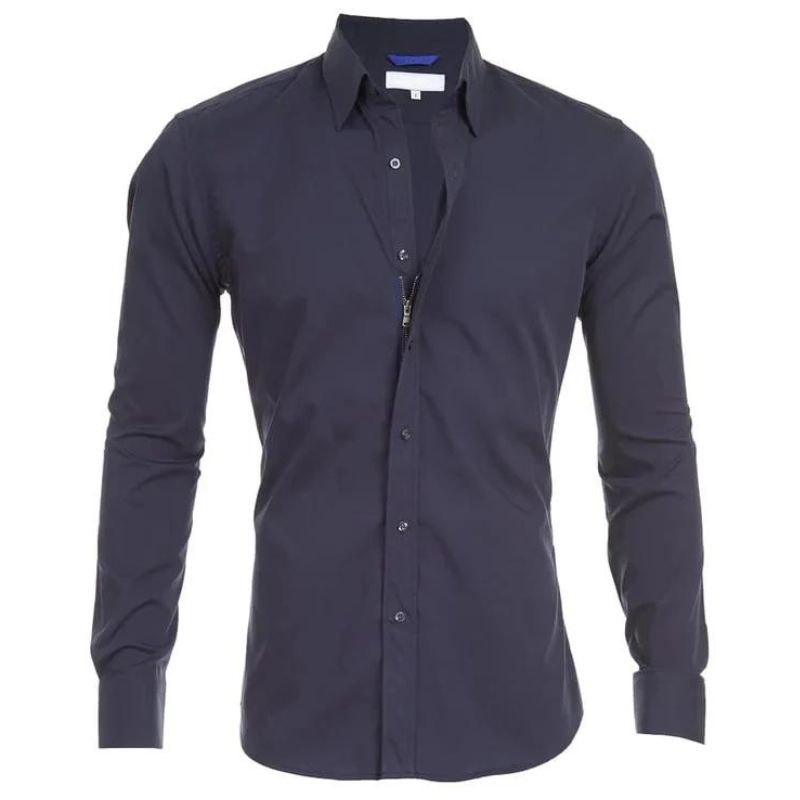 Oxford | stretch zip fit shirt