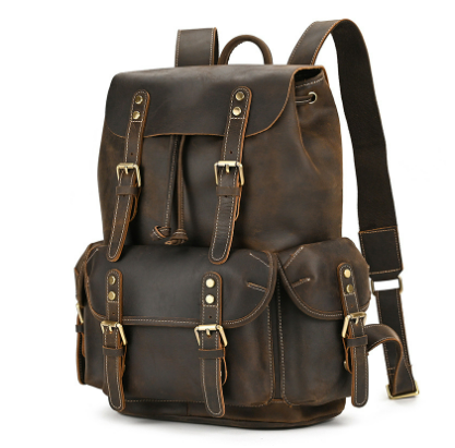 Cedrick | Leather Travel Backpack