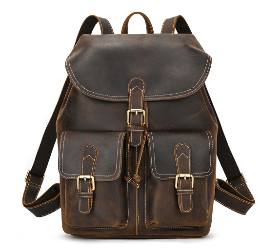 Gareth | Leather Satchel Backpack