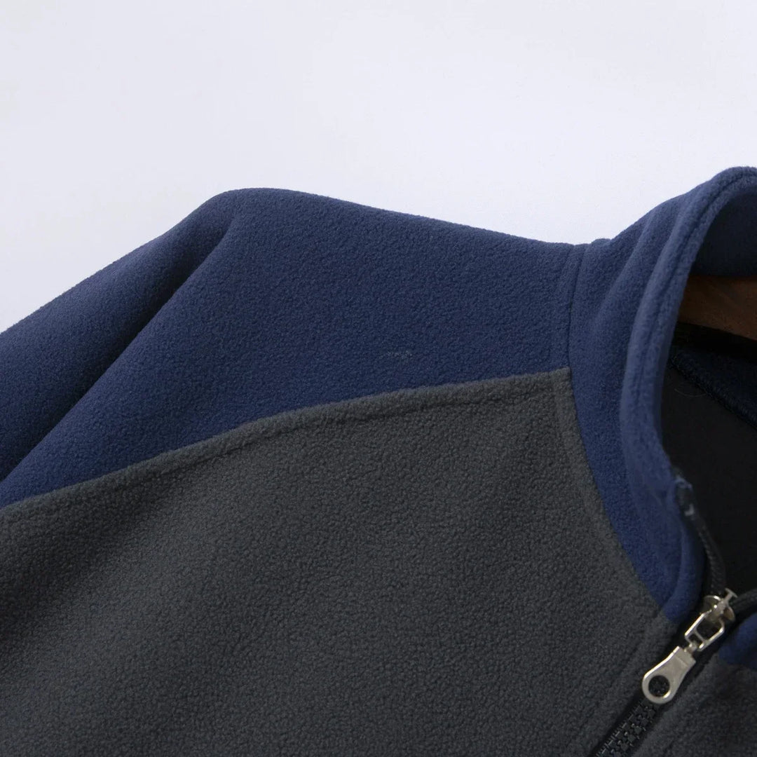 Jose | Two-Tone Tactical Pullover with Shoulder Zip Pockets