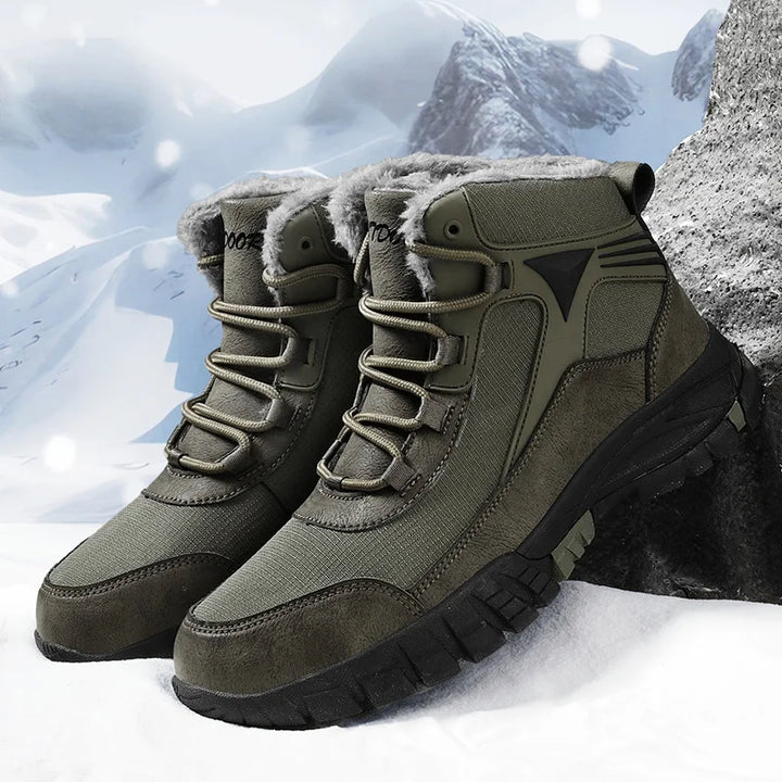 Lance | Wide-fitting Winter Leather Boots