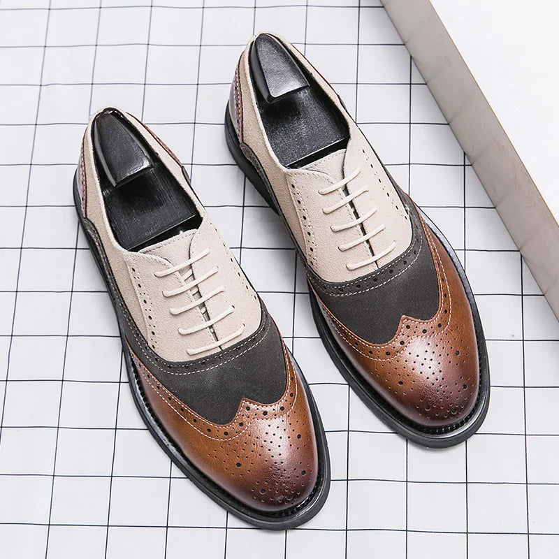 Sylvester | Leather Brogues Shoes