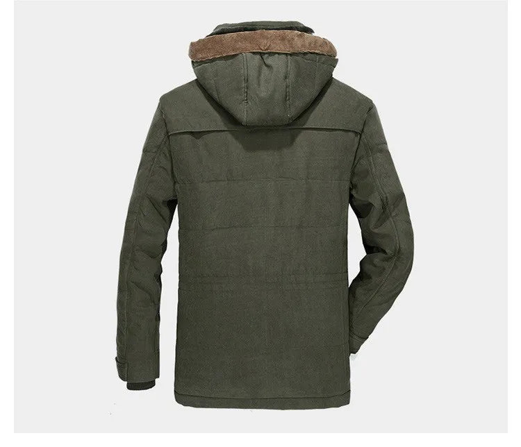 Leo | Men's Insulated Warm Winter Hooded Jacket