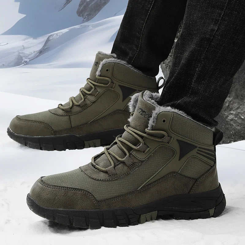 Lance | Wide-fitting Winter Leather Boots