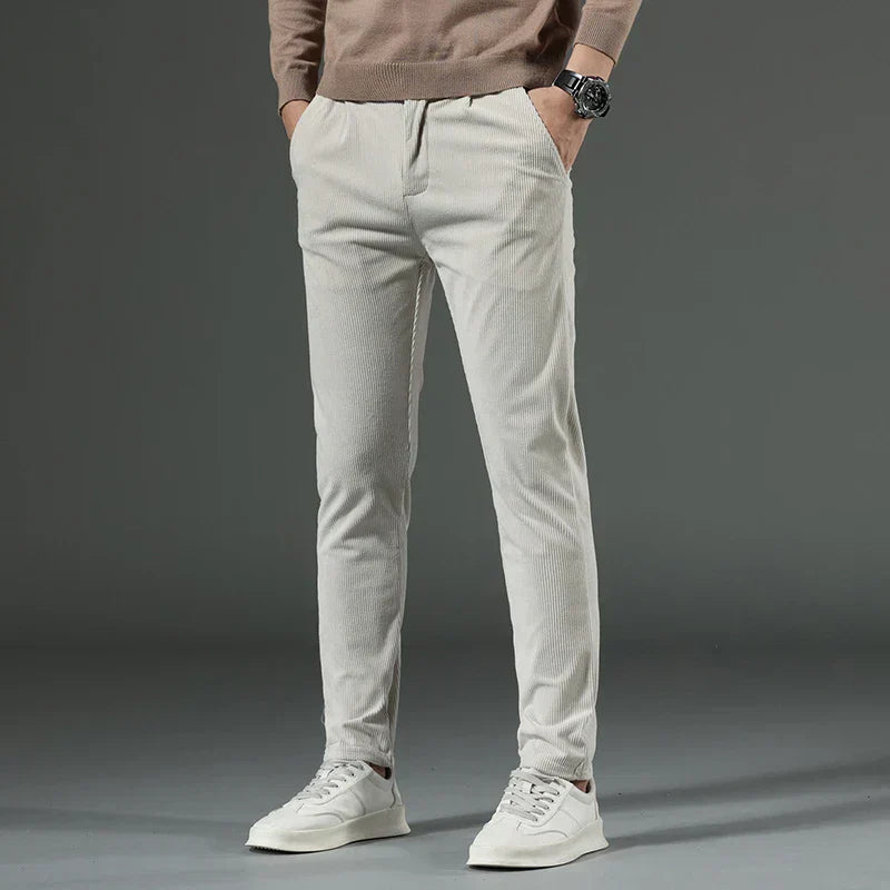 Marky | Men's Slim Fit Corduroy Pants