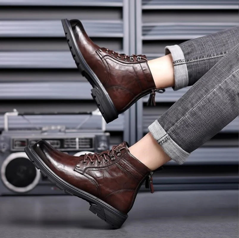 Louis | Men's Leather Ranger Boots