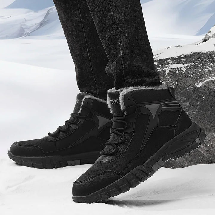 Lance | Wide-fitting Winter Leather Boots