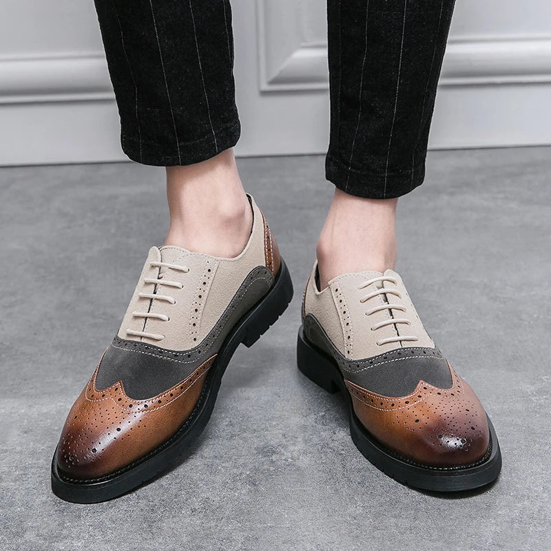 Sylvester | Leather Brogues Shoes