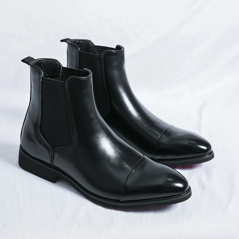 Horace | Genuine Leather Chelsea Boots