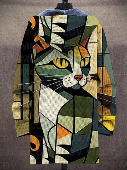 Wero | Artistic Bold Stylish Cat Hoodie