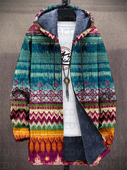 Elexeir | Vibrant Multicolor Hooded Jacket